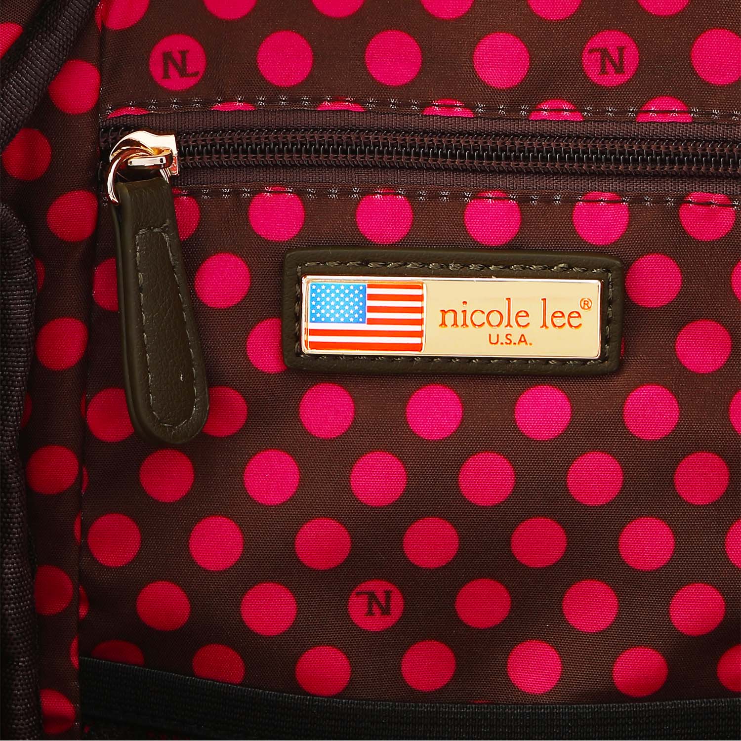 Nicole Lee Journey of Stephanie Backpack Women Multicolor Print Vegan Leather Nicole Lee Backpack Exterior Bags & Handbags for Women for  main image 2