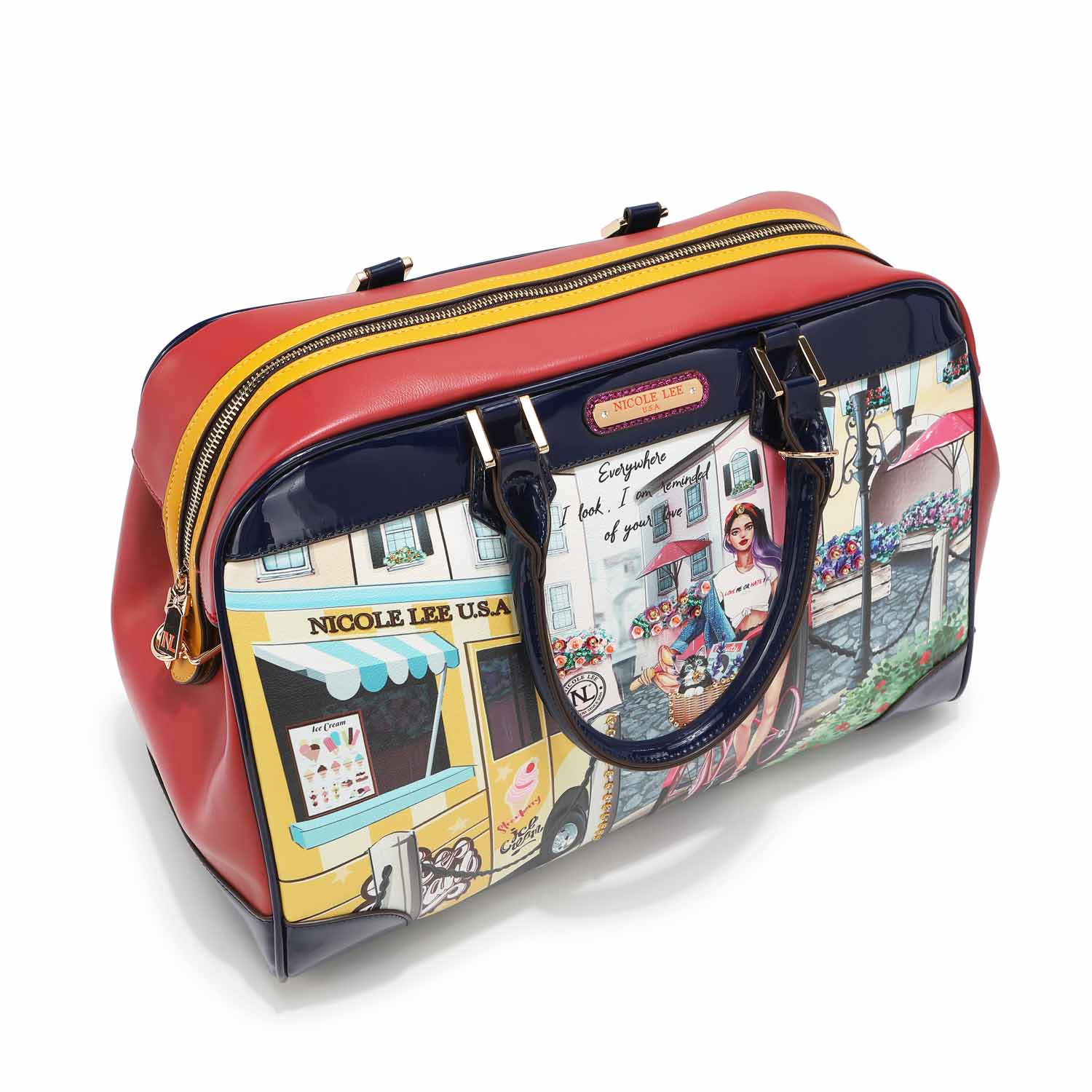 Nicole Lee CSM16203 COZY-STREET-IN-MILAN - Handbags - Fashion World