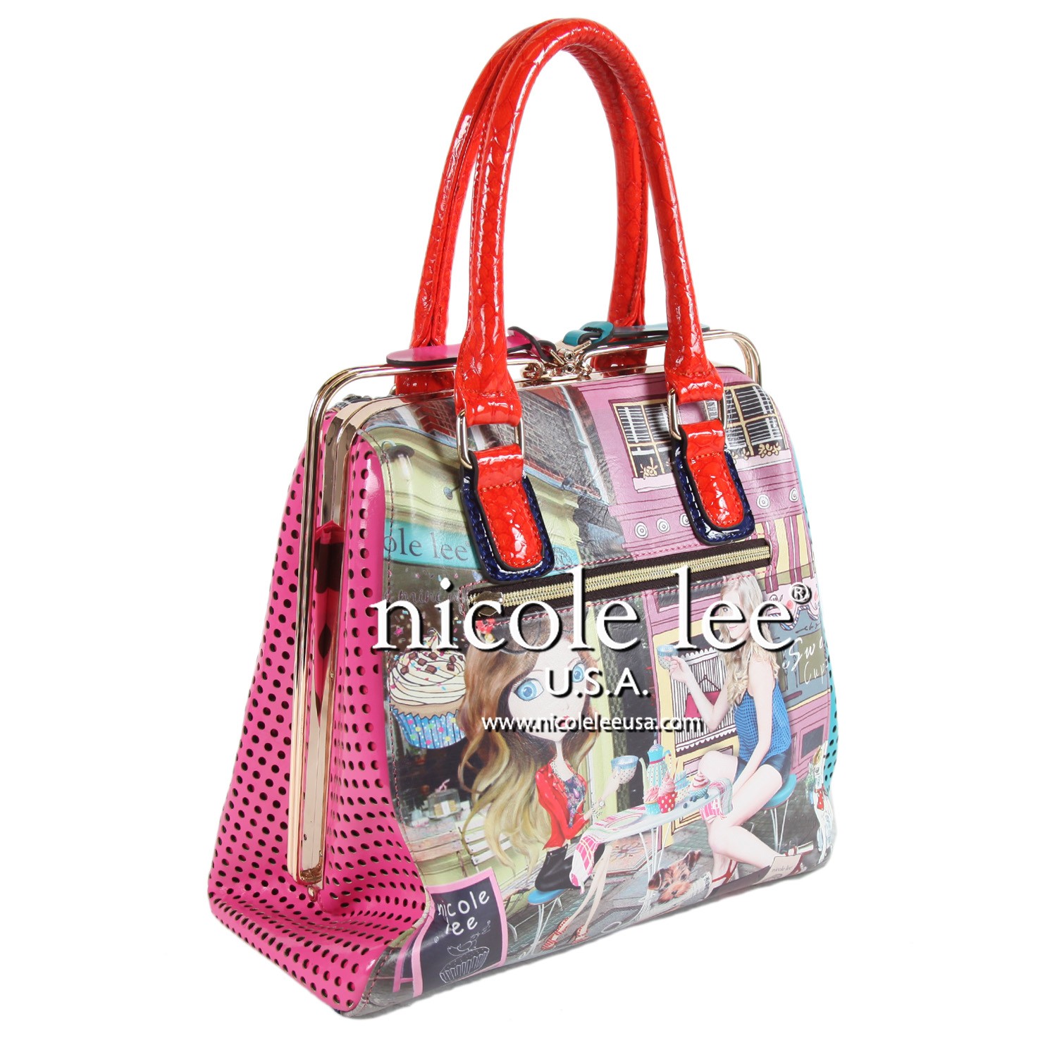 Nicole Lee CUP10334 C#1 CUPCAKE GIRL - Handbags - Fashion World