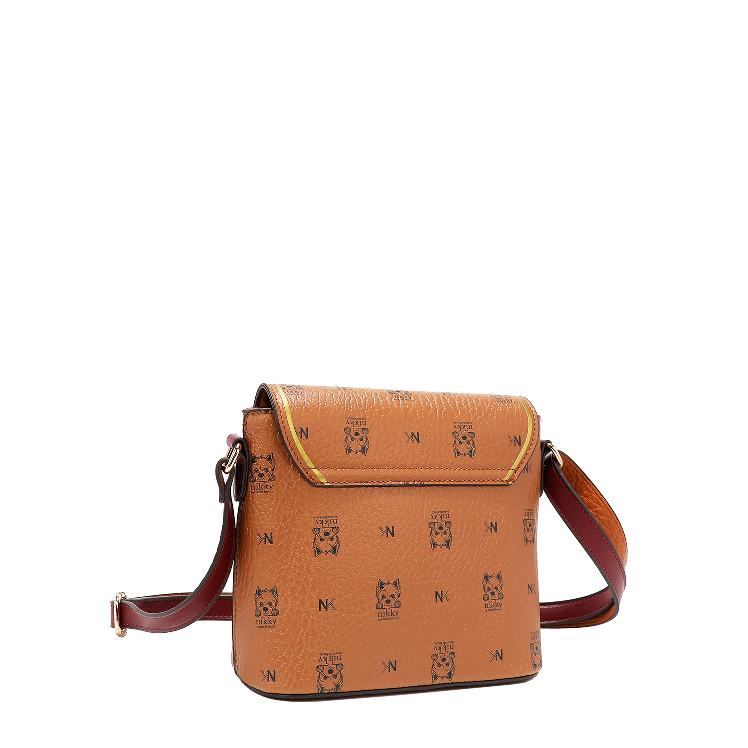 NIKKY by Nicole Lee NK12832 NIKKY FINDS MEOW BROWN - Handbags