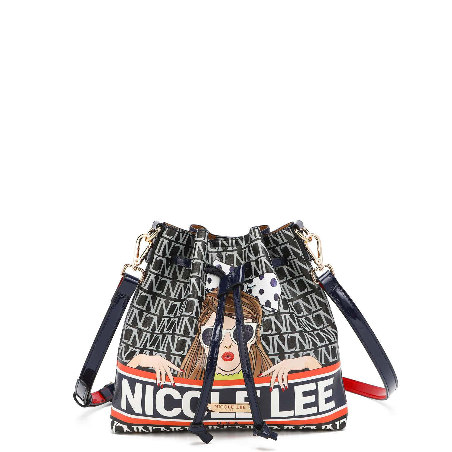 NICOLE LEE SEE MY SWEETHEART BACKPACK Nicole Lee PRT14181 See My Sweetheart - Handbags - Fashion World main image 4