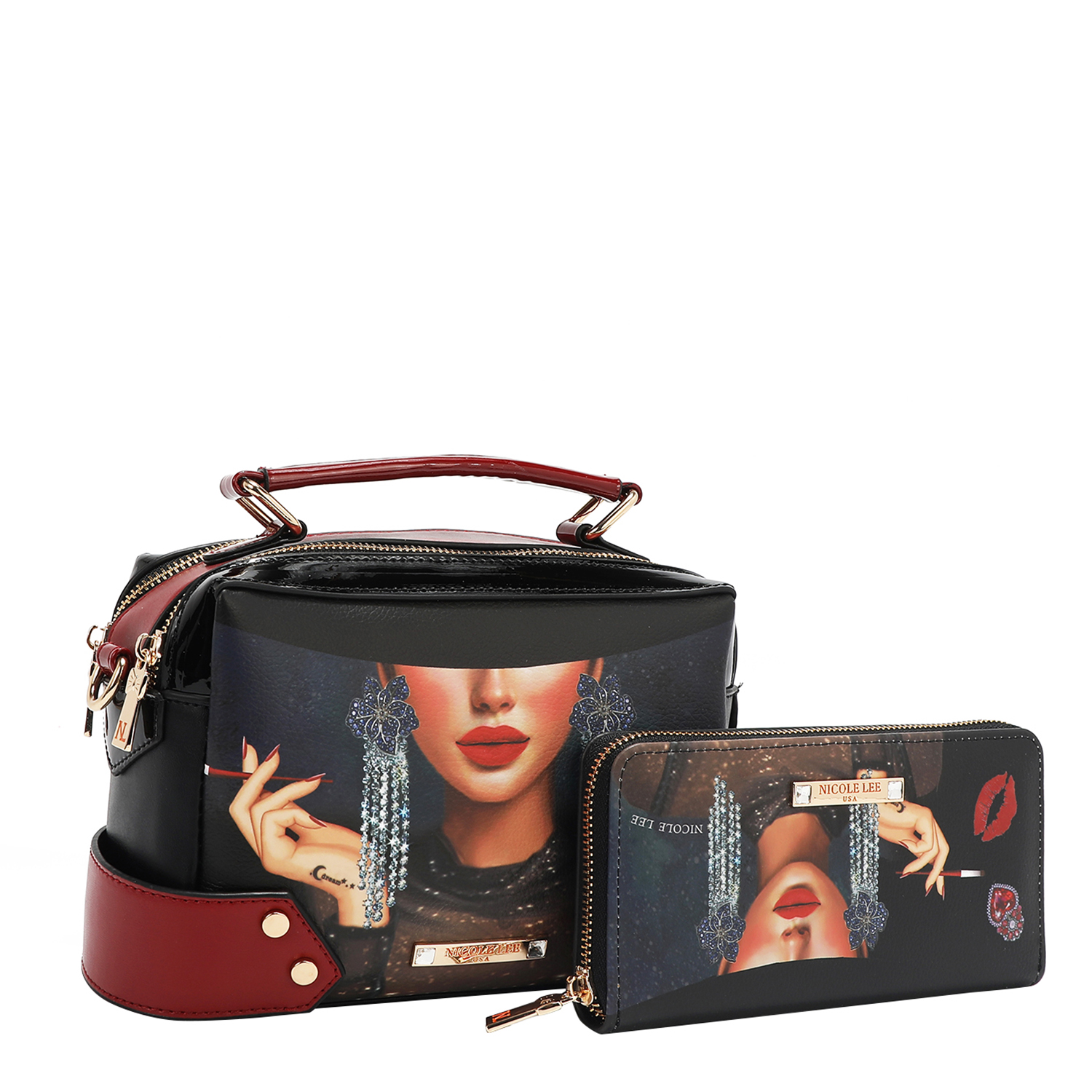 Nicole Lee SET17299 SAMANTHA LA BELLEZA - Handbags - Fashion World