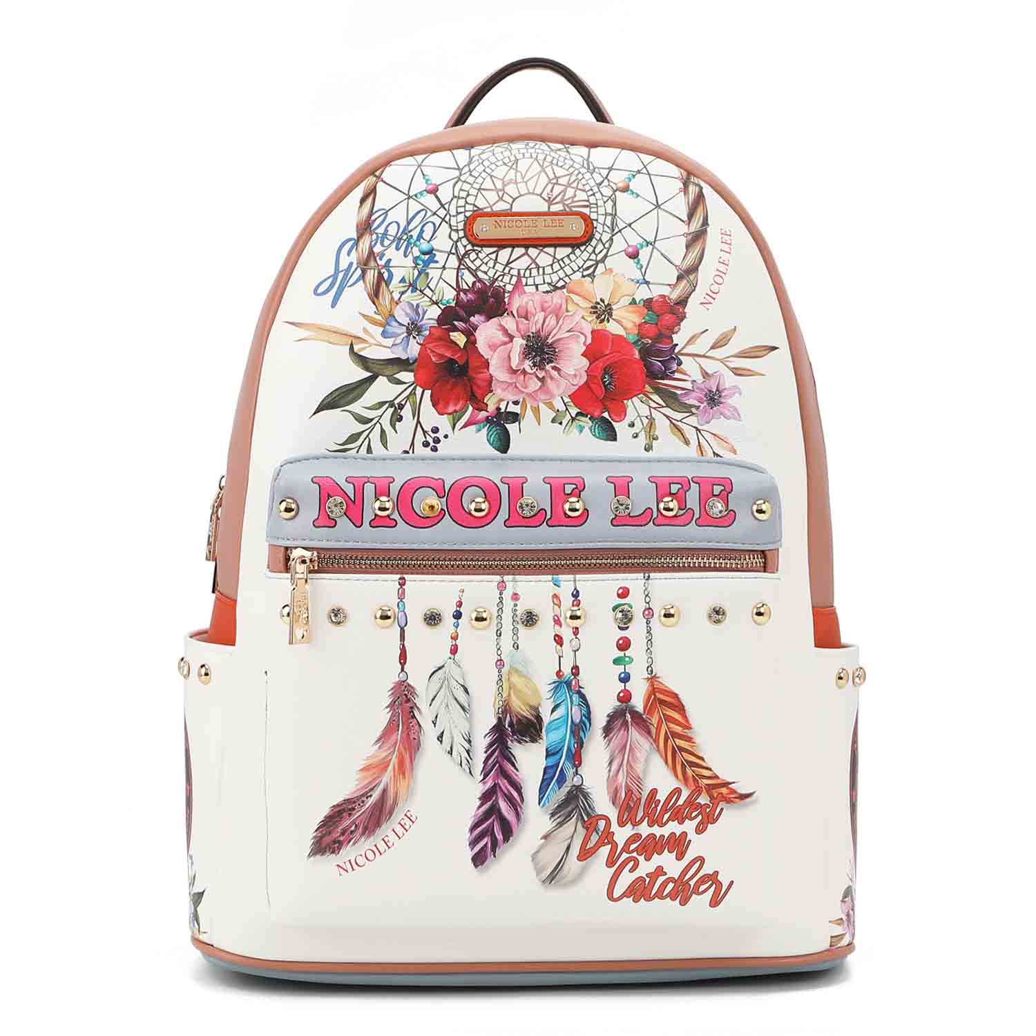 Nicole Lee USB12769L BOHEMIAN WHITE - Handbags - Fashion World display picture 2