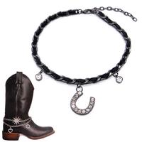 BA318 BLACK BOOT CHAIN