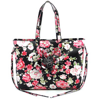 DS0688 FLOWER/BLACK