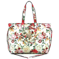 DS0688 FLOWER/WHITE