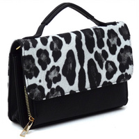 AS087 BLACK/SNOW LEOPARD