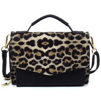 AD088 BLACK/LEOPARD