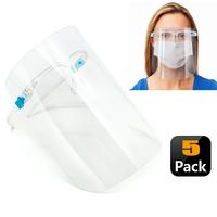 Face Shield Reusable Goggle Shield 5PCS SET (FSMASK-002)
