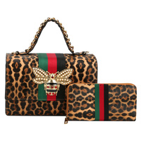 HG0064W LEOPARD/BROWN