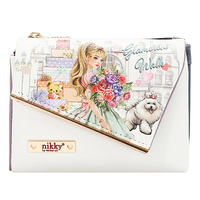 NK25055 GLAMOROUS WALK WHITE