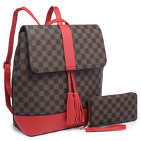 RE3455 RED/COFFEE