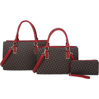 SJ21363T3 BROWN/BURGUNDY