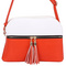 WHITE/CORAL ROSE